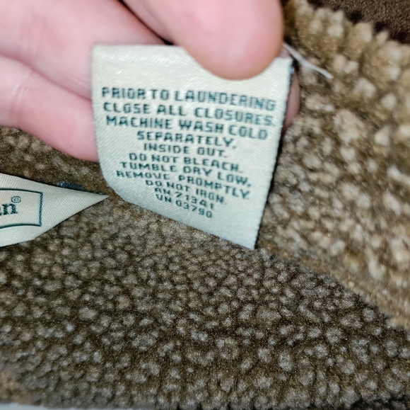 🎉HP🎉🆕L.L. Bean | Sherpa Button Up Women's Coat Longline Size XL Petite - Picture 9 of 16
